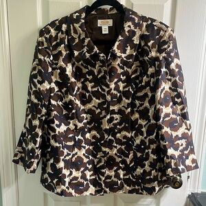 Like New Talbots Petites Silk/Wool Blazer